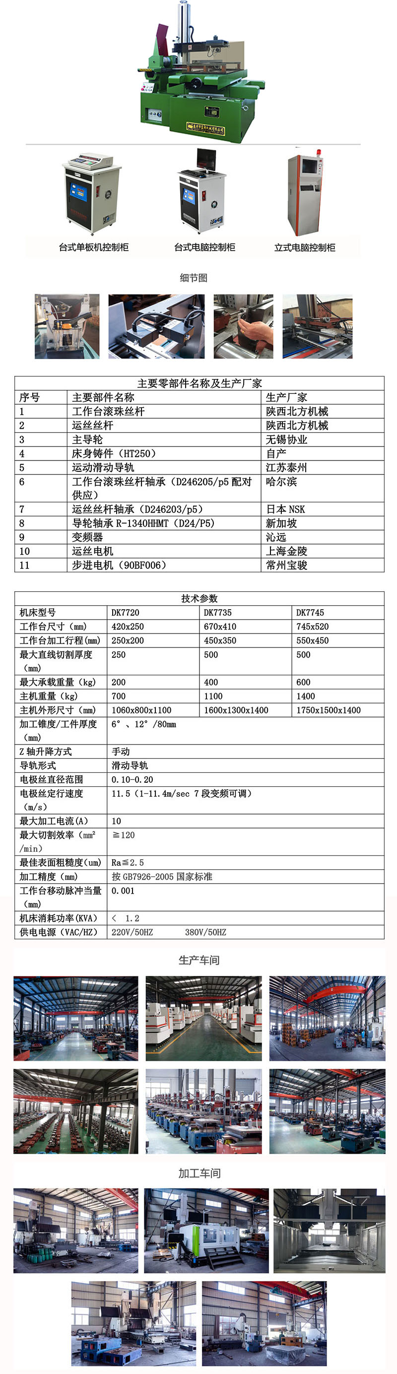 快走絲，DK7745快走絲線切割機(jī)床2